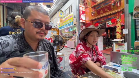 🇯🇵Tenjin festival Osaka Japan