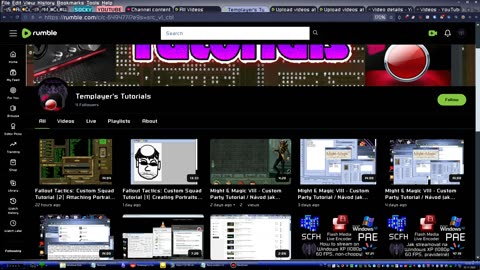 Please, help putting the Templayer's Tutorials channel into the search engine