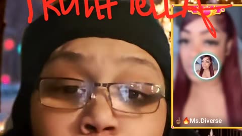 LADYBEE GOING IN ON THE FAKE ONES NEW YEARS DAY MRS. DIVERSE JOINS