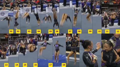 Prototype 7: LSU's Aleah Finnegan Double Arabian on Floor