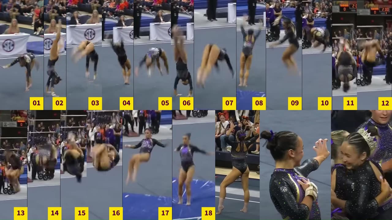 Prototype 7: LSU's Aleah Finnegan Double Arabian on Floor