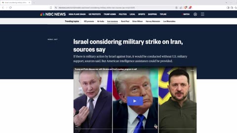 Israel Prepped to Strike?