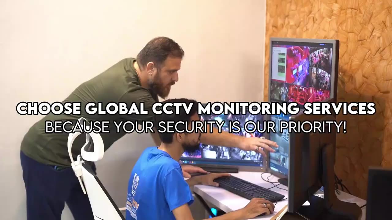 Global CCTV Monitoring Services – Your go-to security solution!
