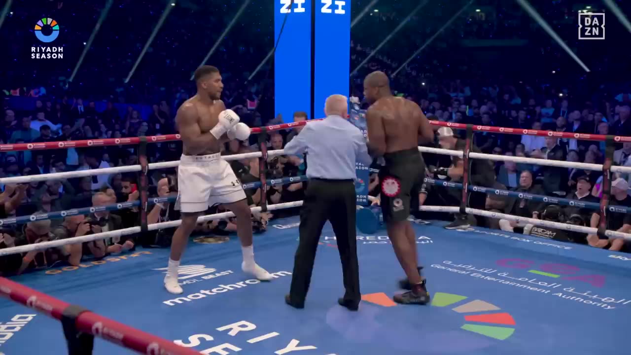 INCREDIBLE KO Riyadh Season Card Wembley Edition - Anthony Joshua vs. Daniel Dubois Highlights