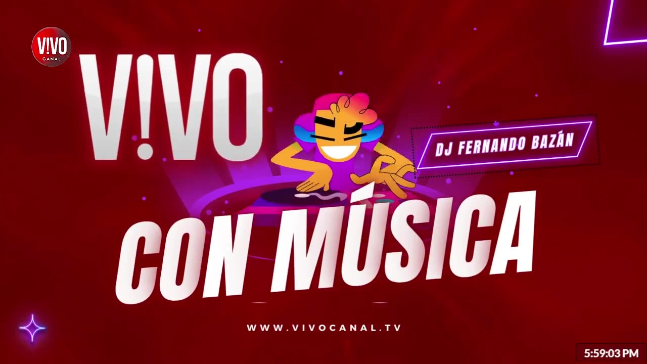 PROGRAMA DE V!VO CON MÚSICA EN V!VO CANAL (2024)