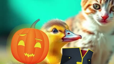 _A Duckling with a Disability Finds the Sweetest Cat Friend 🐥🐱_ ‐ Feito com o Clipchamp.mp4