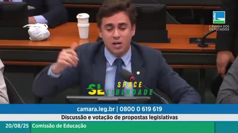 Deputado Nikolas Ferreira expõe hipocrisia da Esquerda sobre crianças