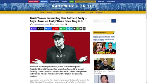 Elon Musk Teases American Party vs White Nationalism Explained