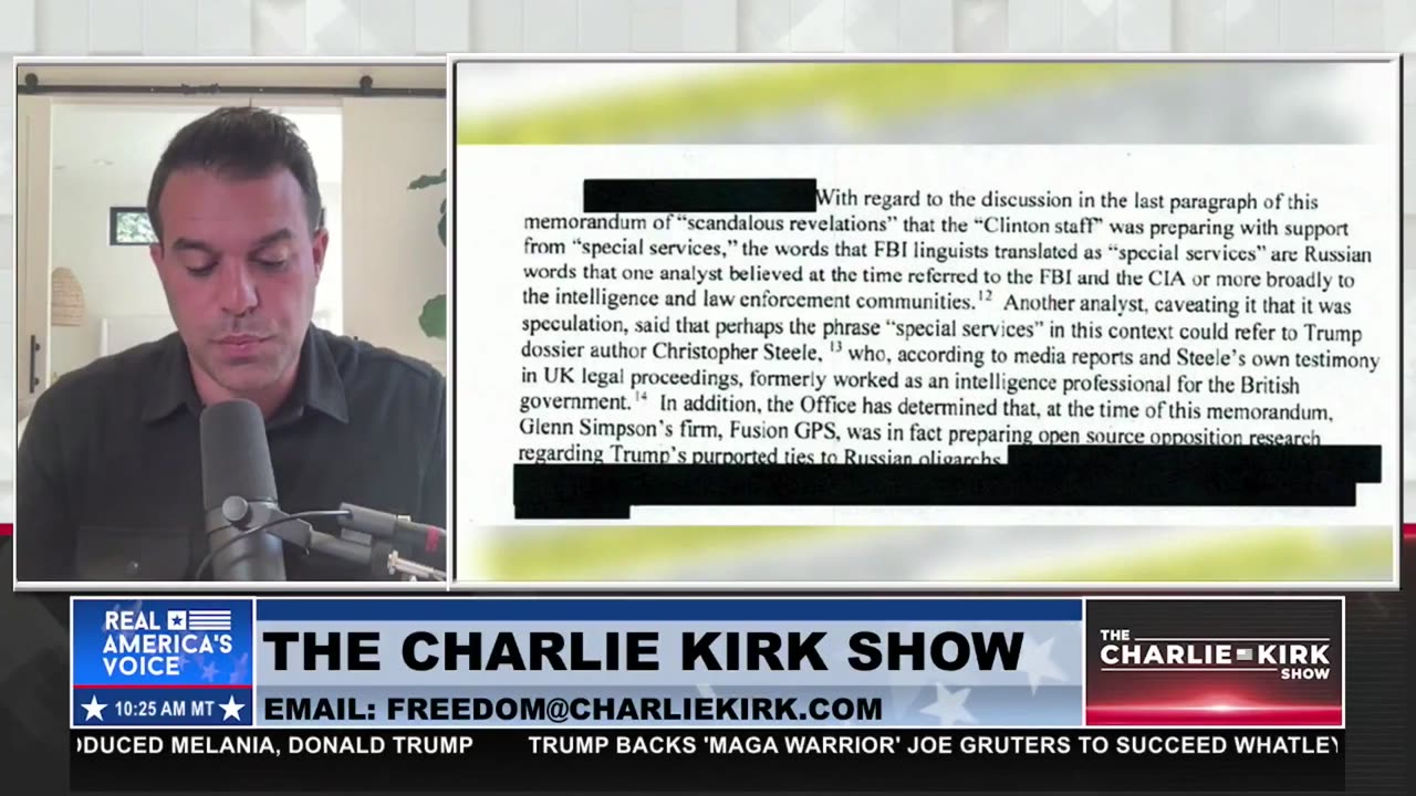 KOLVET: “THE FBI KNEW IT CAME FROM CLINTON”