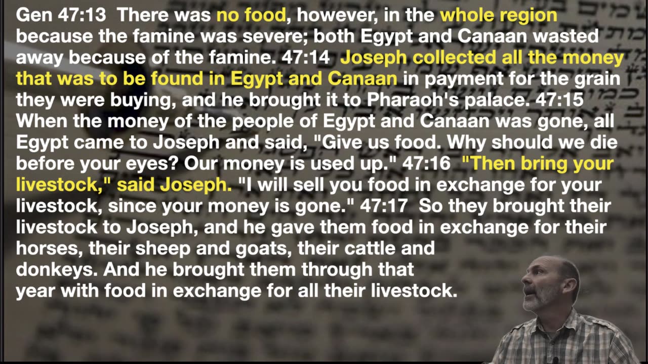 Genesis 47: Dwelling or Living?