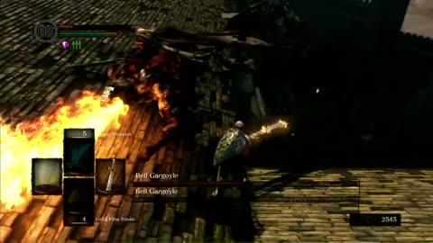 Melee only/No damage Bell Gargoyles (Dark souls Remastered)