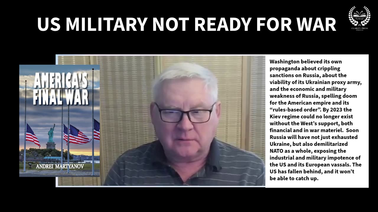 THE UNITED STATES CAN'T FIGHT A REAL WAR