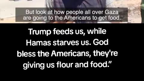 TRUMP IS FEEDING THE PEOPLE