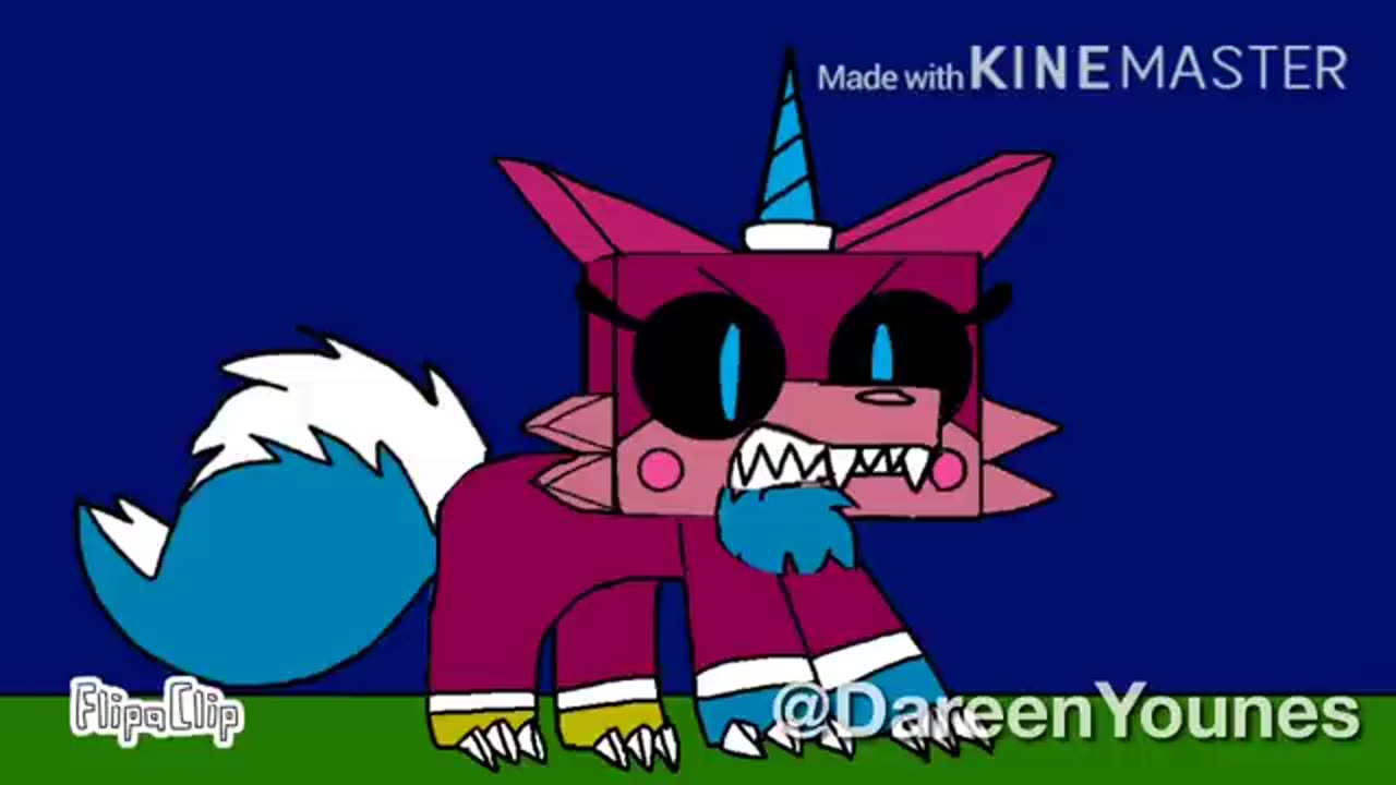 Unikitty turns into a Werewolf!