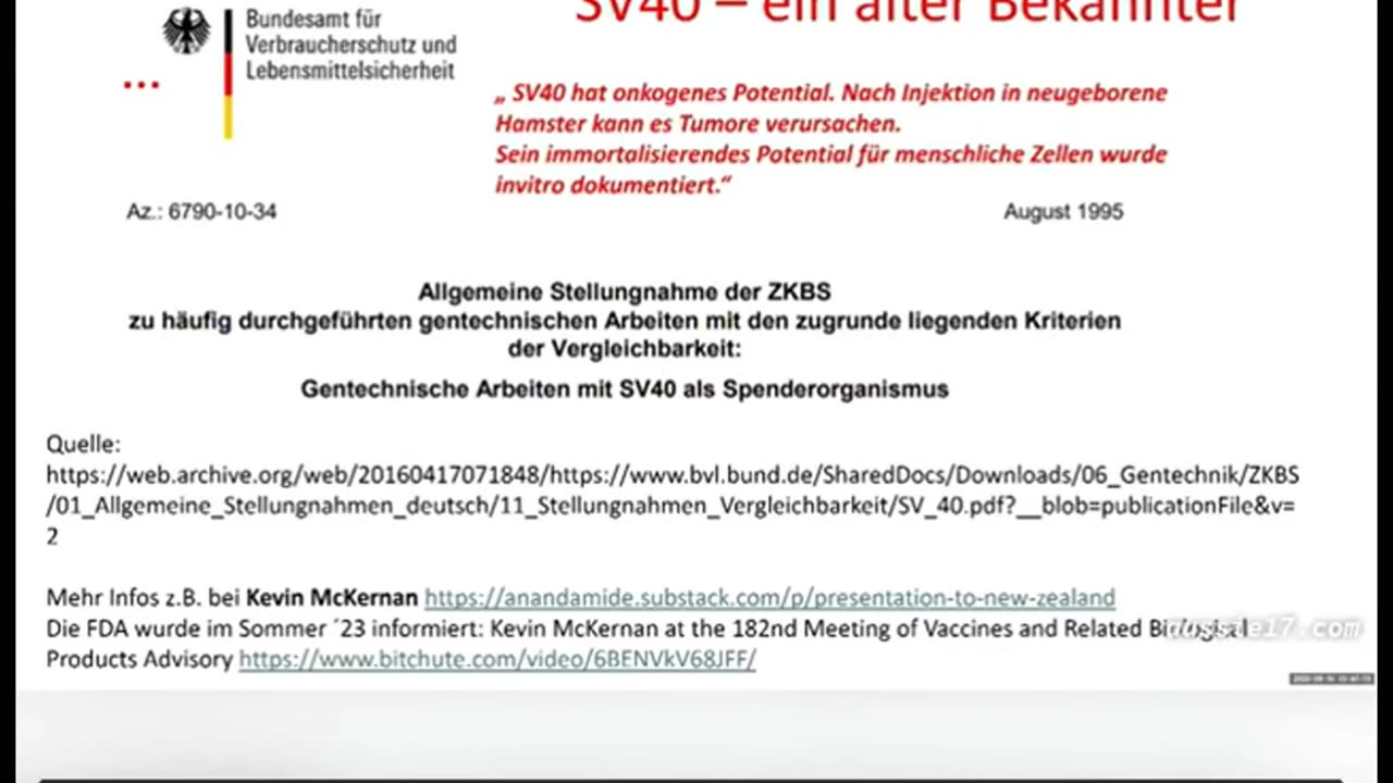 German Expert Press Conferens: Stop the Jab
