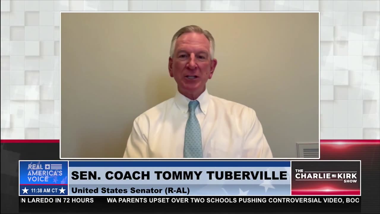 SEN. TOMMY TUBERVILLE REMEMBERS CHARLIE KIRK