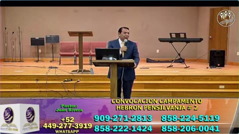 convocacion campamento hebron pensilvania # 2 Y esc. sab. leccion # 9