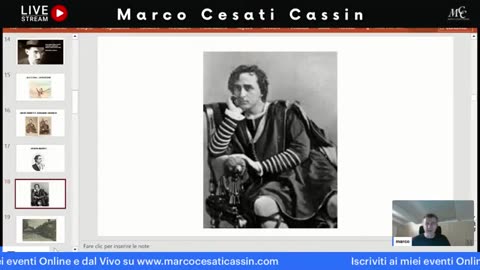 Prima del corpo eterico, c'è il corpo materico (Marco Cesati Cassin) - live