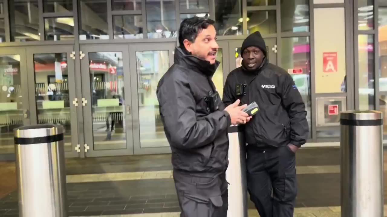 Walk away they cannot do anything. Birmingham city council litter enforcement