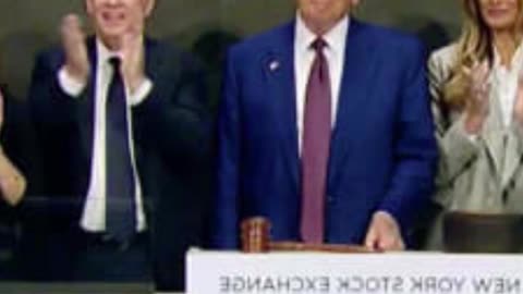 Donald Trump Opens NYSE With Family: Melania, Ivanka, J.D. Vance & Tiffany Join - WorldEye
