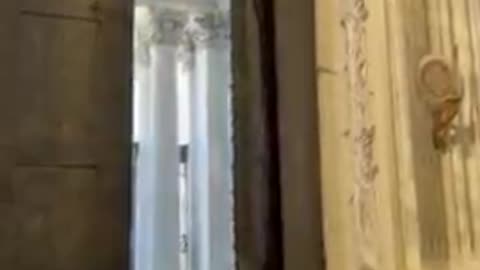 Ask Yourself WHY Does This Gigantic Door & Doorway Exist?