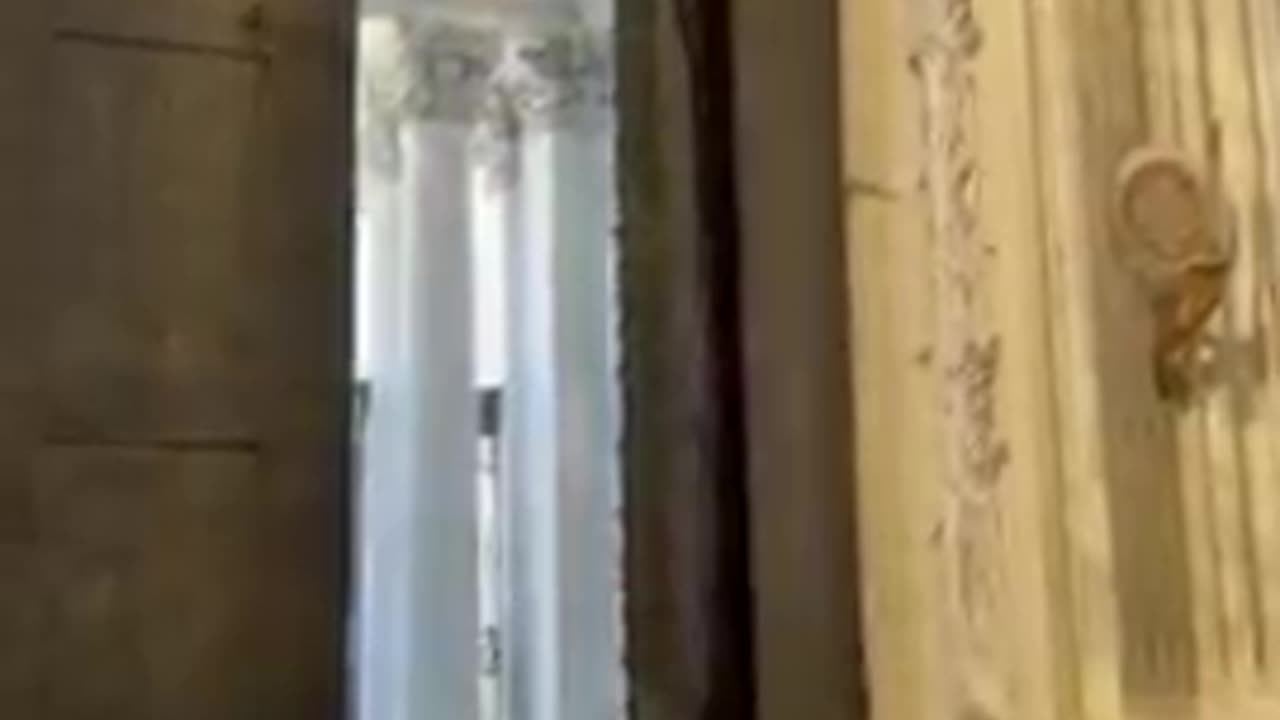 Ask Yourself WHY Does This Gigantic Door & Doorway Exist?