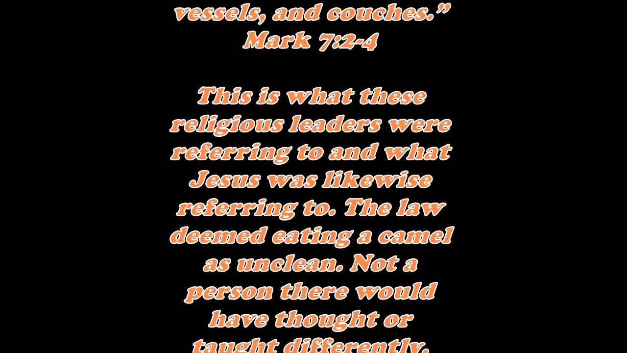 Matthew 15:11 - Daily Bible Verse Commentary