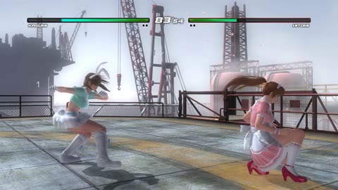 Dead or Alive 5 Last Round: Kasumi (costume 31) vs Hitomi - 4K