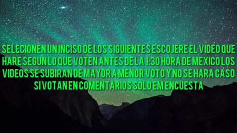 Que vídeo quieren mañana