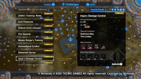 Hyrule Warriors Age Of Calmity Guerreros De Hyrule La Era De Calamidad Defend The Spring Of Courage