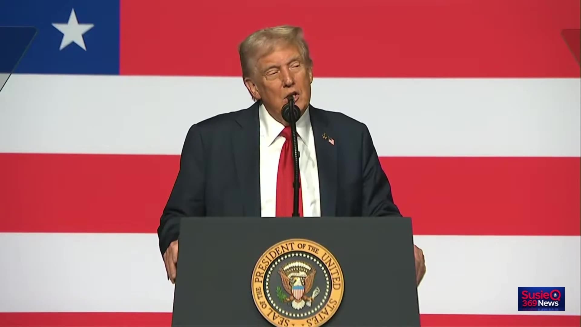 TRUMP TALKS F-47 45, 46, 47 CIC SEPT 30, 2025