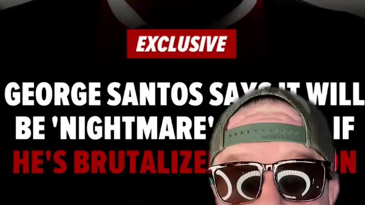 GEORGE SANTOS IS PISSING HIS G-STRINGS