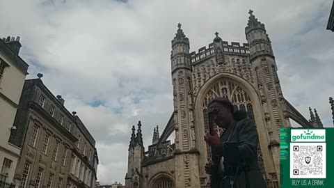 Jazz Nano Street Edition: Busking in Bath, England: 2025 Tour in UK