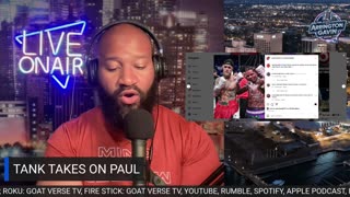 The Arrington Gavin Show "JAKE PAUL WILL TAKE ON GERVONTA DAVIS"
