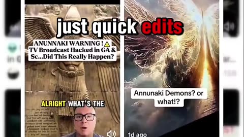 RETURN OF THE ANNUNAKI⁉️🤷‍♂️ LET'S TIKTOK ABOUT IT🗣️👄‼️