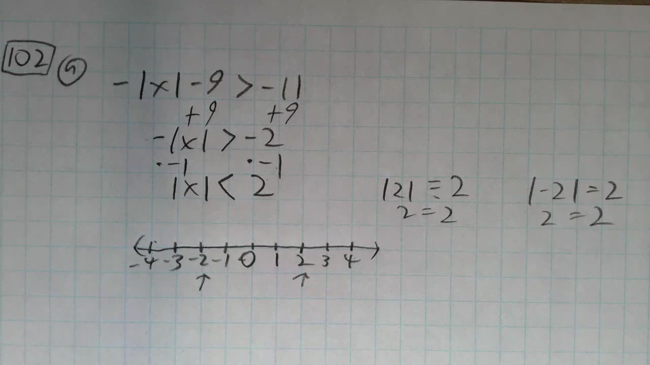 Saxon Algebra 1 Lesson 102 (a)