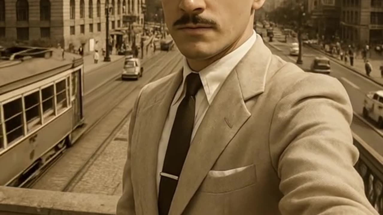 Dando uma volta pela São Paulo dos anos 50 - IA video