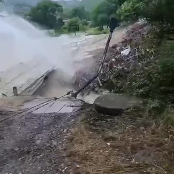 Multiple Bridges Swept Away by Widespread Flooding in Russia