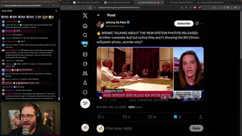 TheSaltyCracker: Dems Attack With New Epstein Pics ReeEStream 12-12-25 .......
