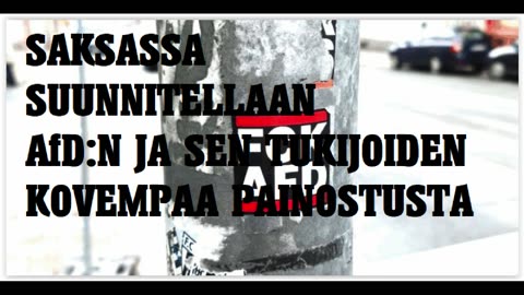 Saksassa AfD halutaan hyllyttää kokonaan