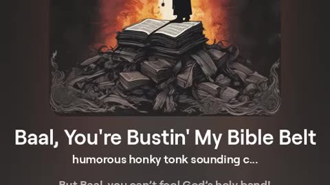 Baal, You're Bustin' My Bible Belt