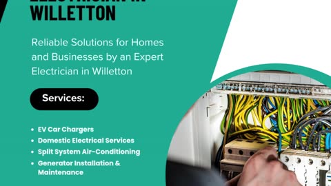 Reliable Solutions for Homes and Businesses by an Expert Electrician in Willetton