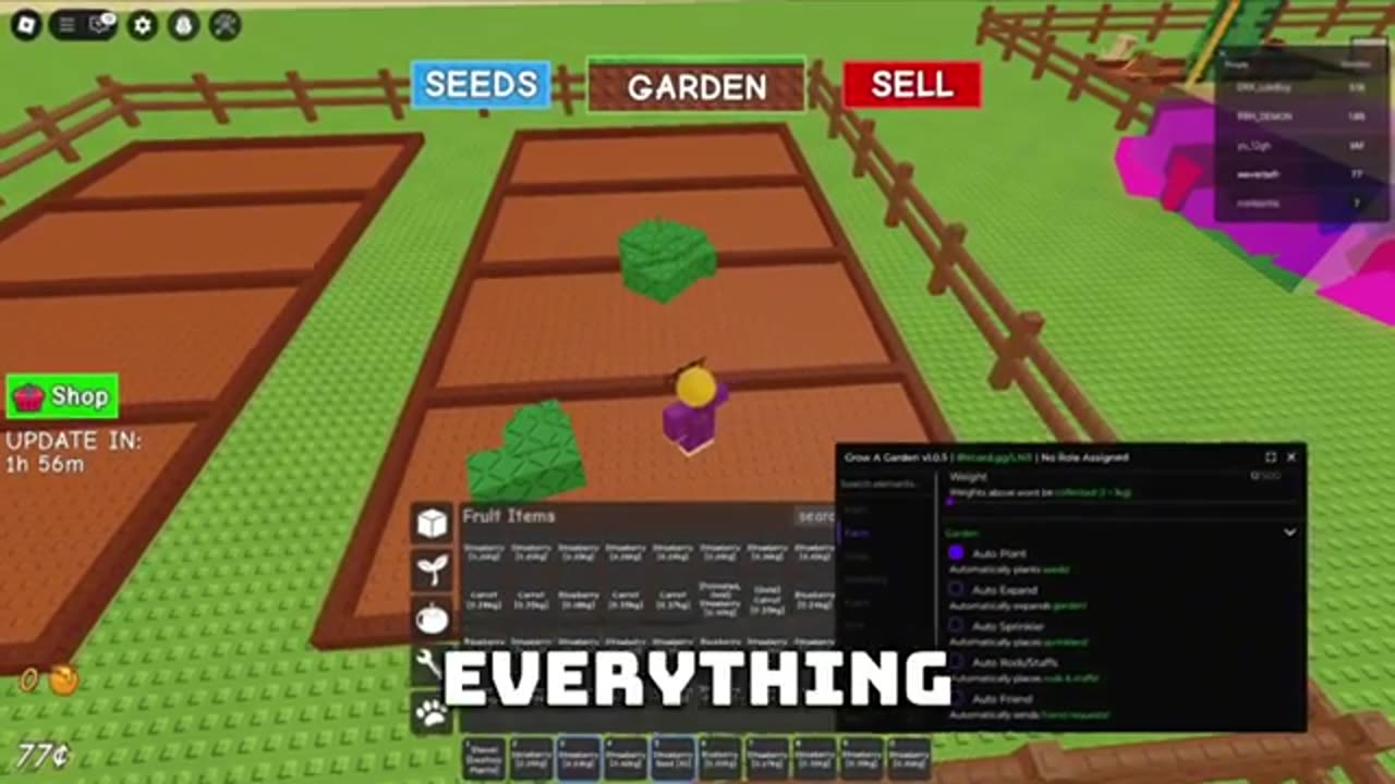 Grow a Garden Script Pet Sniper