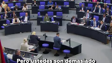 Weidel critica subsidios y culpa a migrantes por gasto millonario
