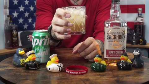 Authur Coleman - Buckhorn Black Cherry Whiskey & Sprite Chill Cherry Lime Soda