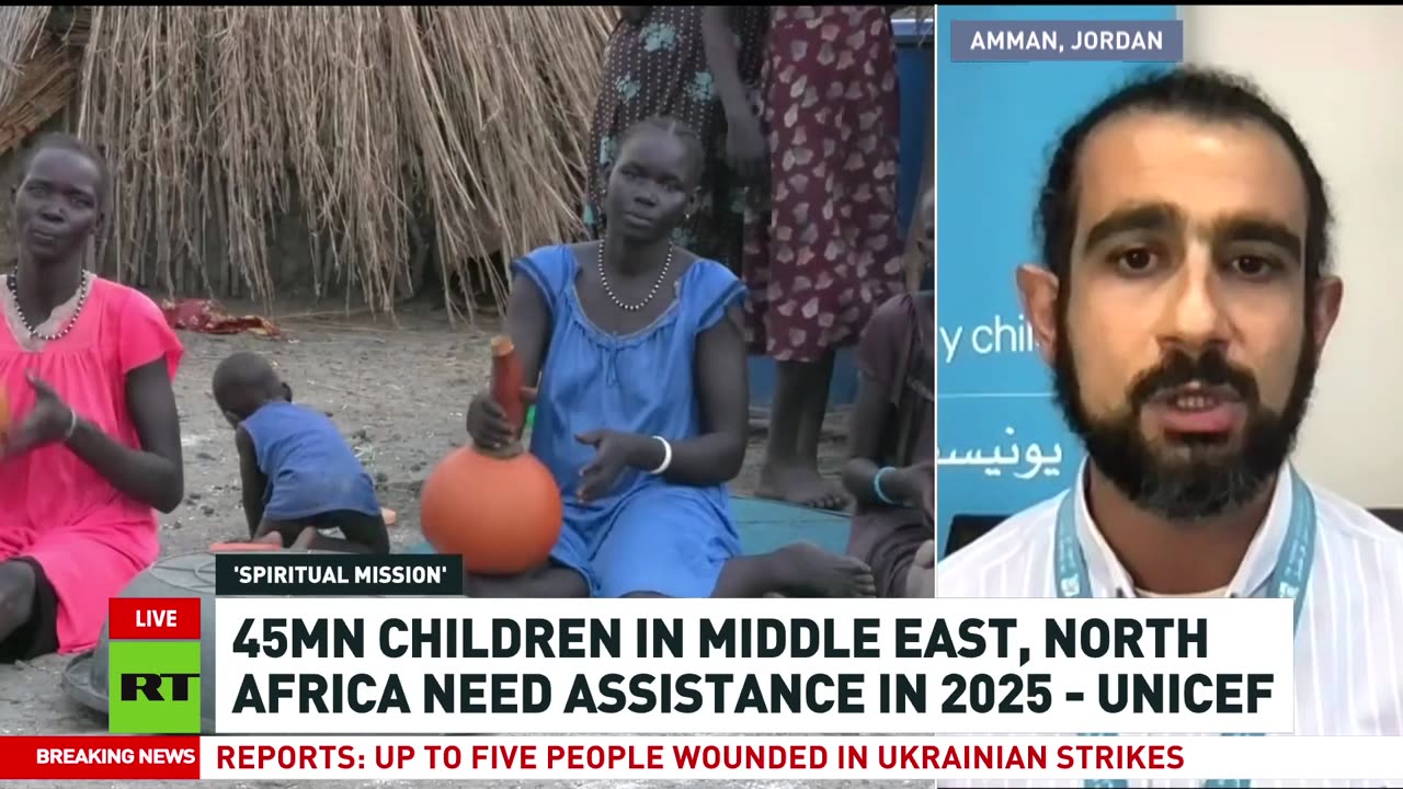 'Every 5 seconds child in Middle East or North Africa is killed or displaced' — UNICEF rep