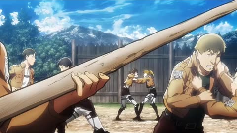 Eren’s Harsh Training & Painful Return | Attack on Titan S1E2 Clip