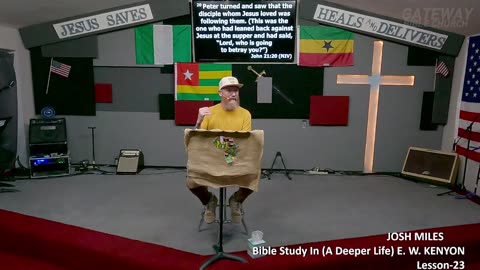 Bible Study With E. W. KENYON Lesson-23 Josh Miles (Gateway Bible Church) 9am 2025-09-14