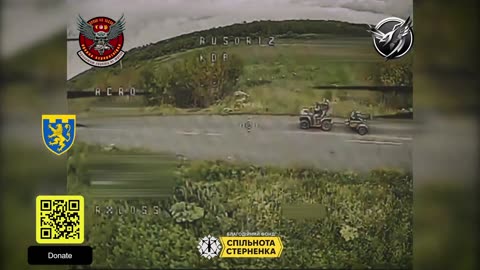 🎯🚁 Ukraine Russia War | Ukrainian Drone Operator Strikes Russian Soldiers Near Kursk | RCF