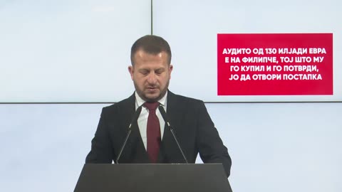 Аудито од 130 илјади евра е на Филипче, тој што му го купил и го потврди, ЈО да отвори постапка